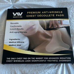 Never used anti wrinkle pads